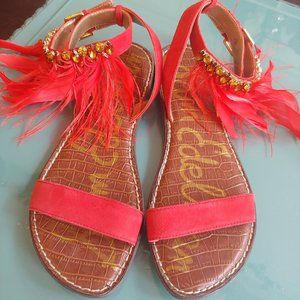 Red Sam Edelman Sandals